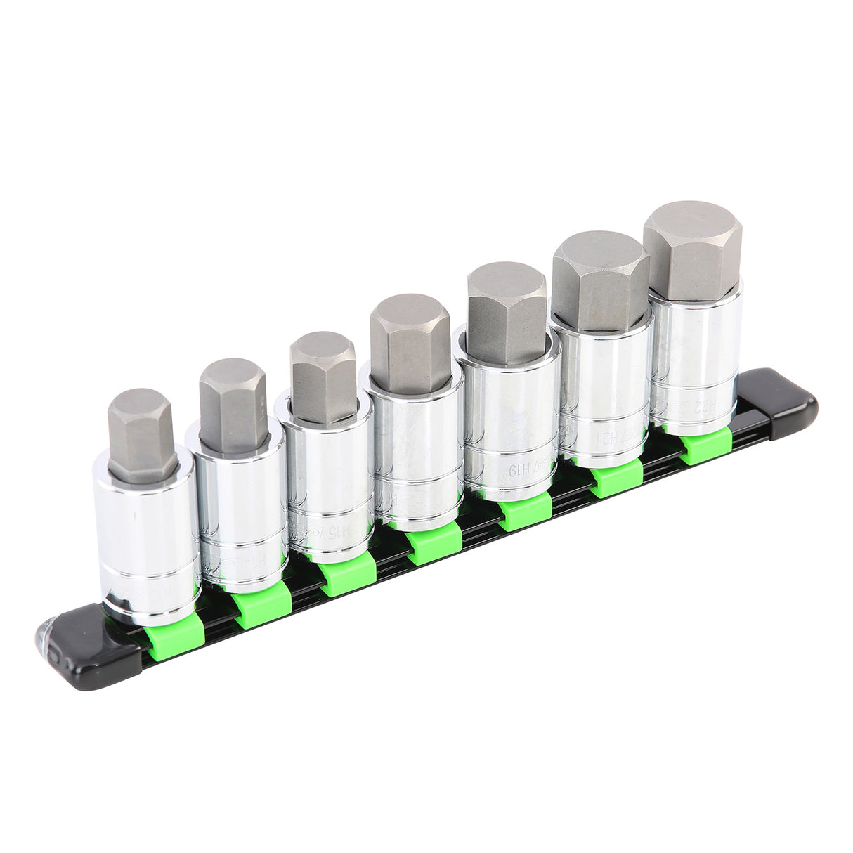 OEMTOOLS 22998 1/2 Inch Drive Metric Hex Bit Socket Set (7 Piece) Main Image