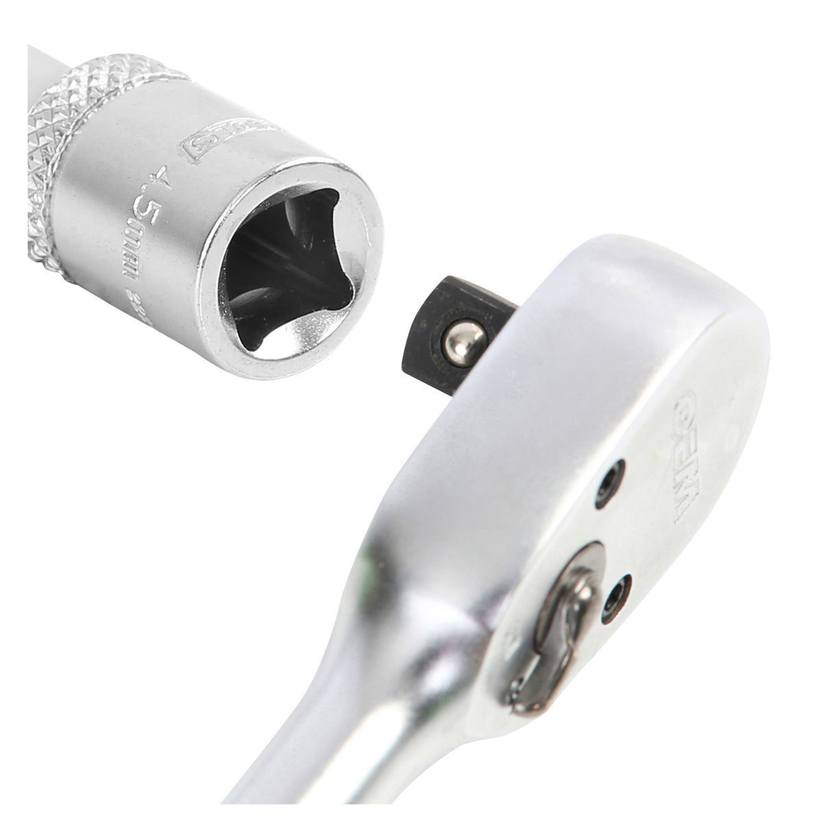 OEMTOOLS 22267 1/4 Inch Drive 6 Pt. Deep Socket (4.5 mm) Additional Image 4