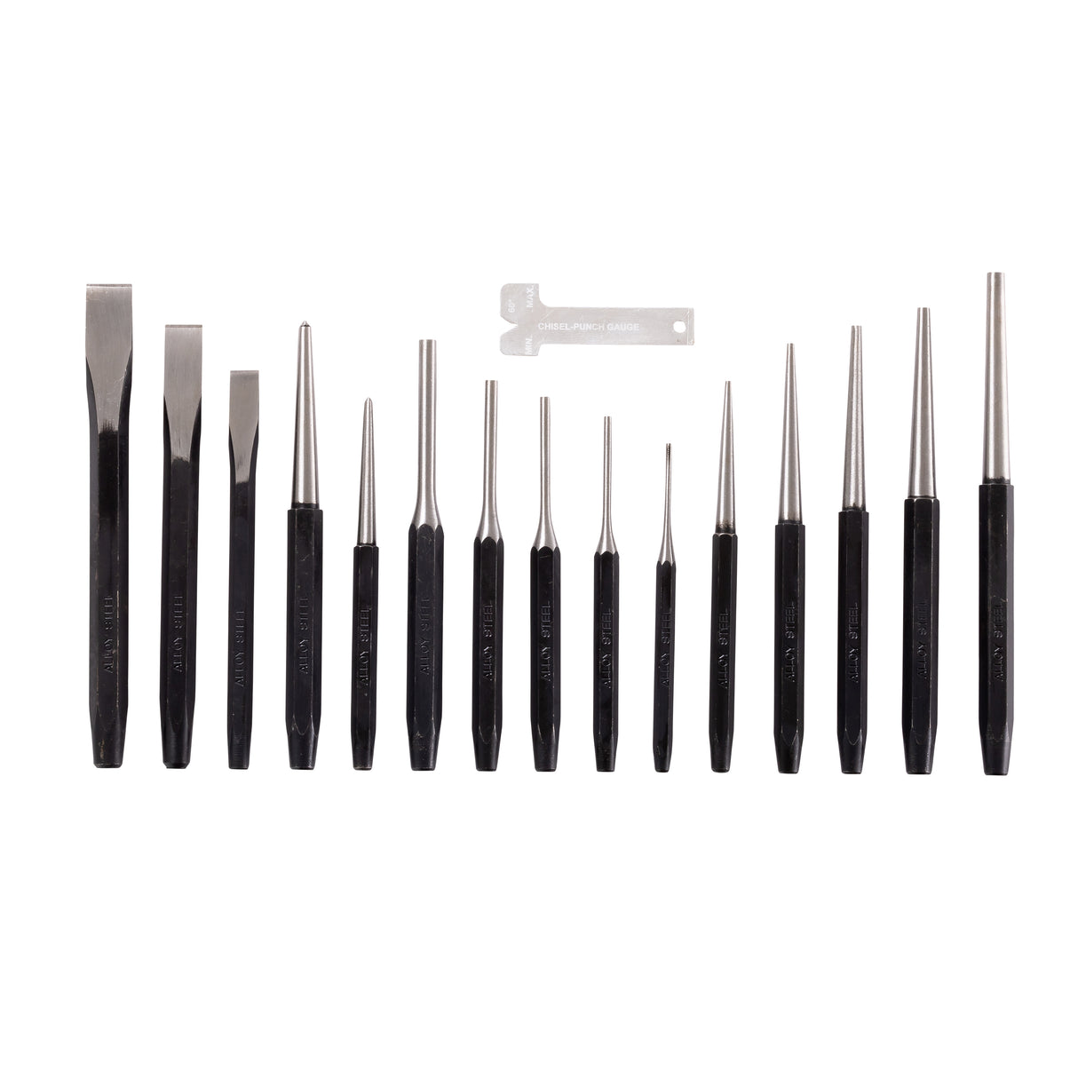 OEMTOOLS 25515 16 Piece Punch and Chisel Set Main Image