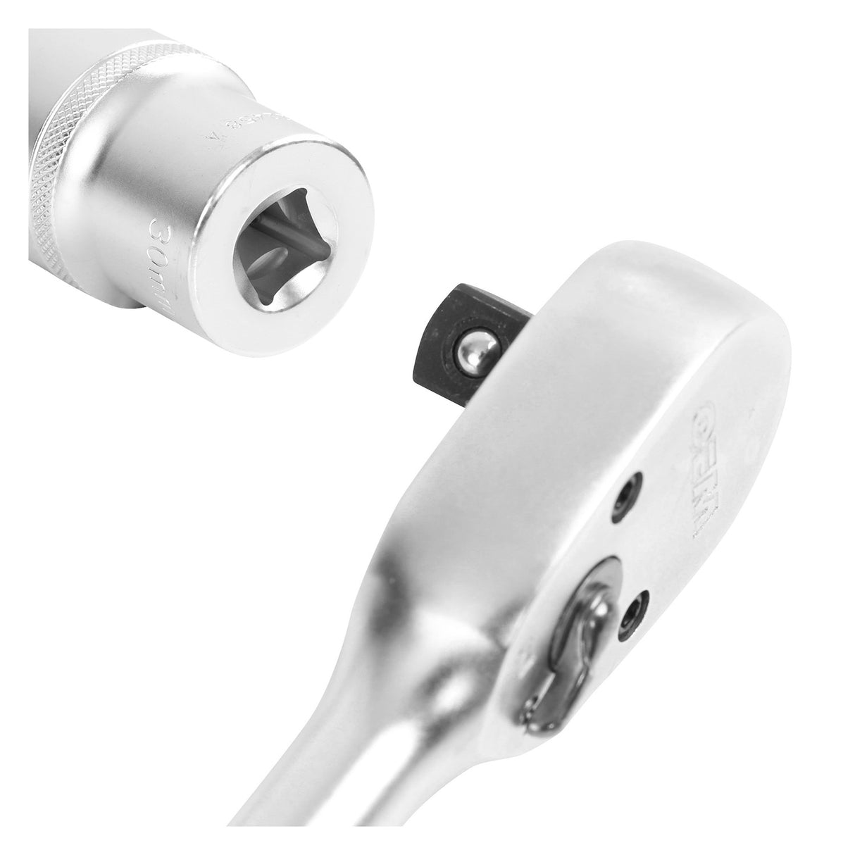 OEMTOOLS 22458 1/2 Inch Drive 6 Pt. Deep Wall Socket (30 mm) Additional Image 4