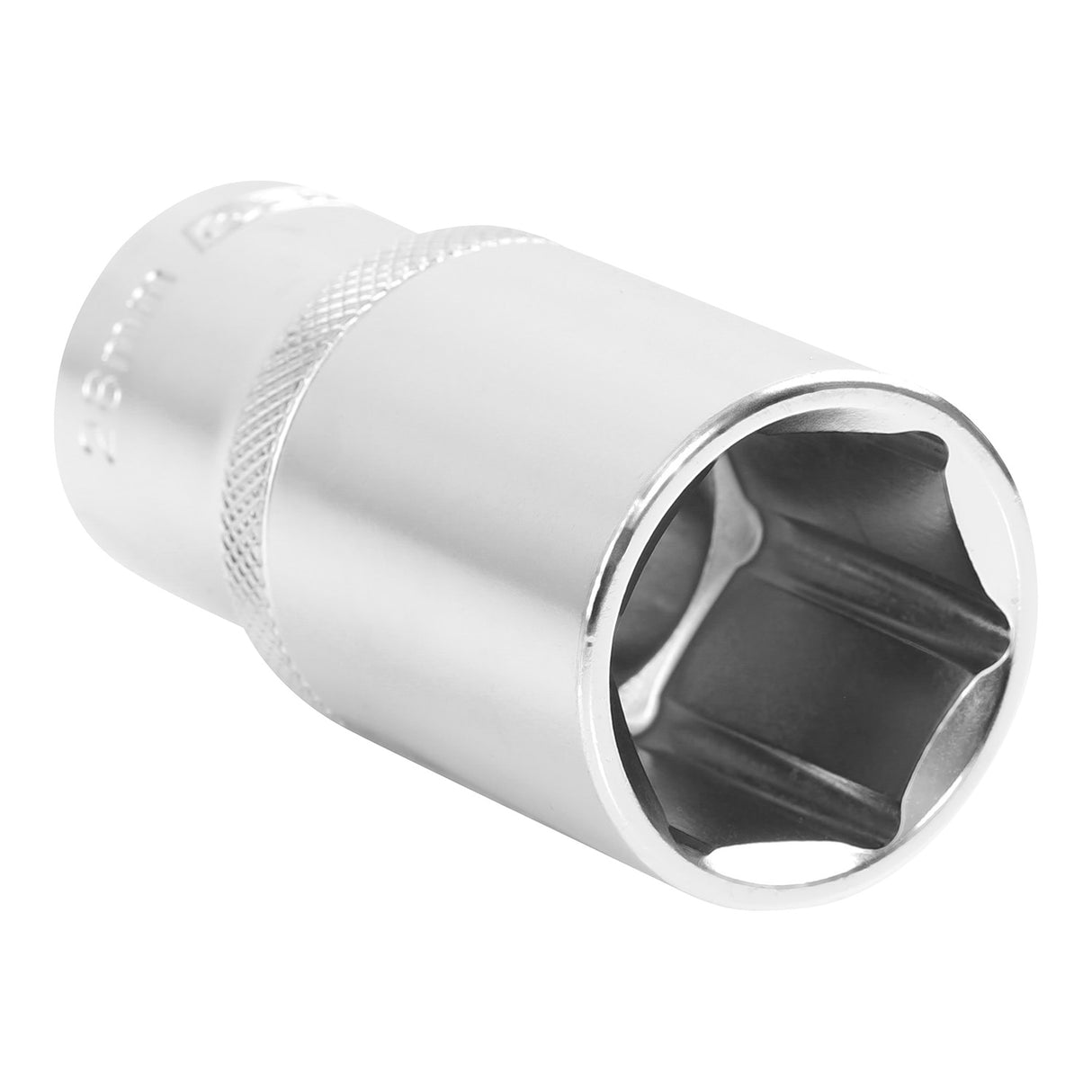 OEMTOOLS 22456 1/2 Inch Drive 6 Pt. Deep Wall Socket (28 mm) Main Image