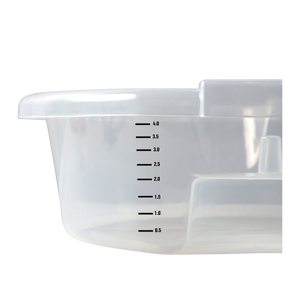 OEMTOOLS 87013 4.5L Oil Drain Pan Clear with Level Scale Additional Image 2