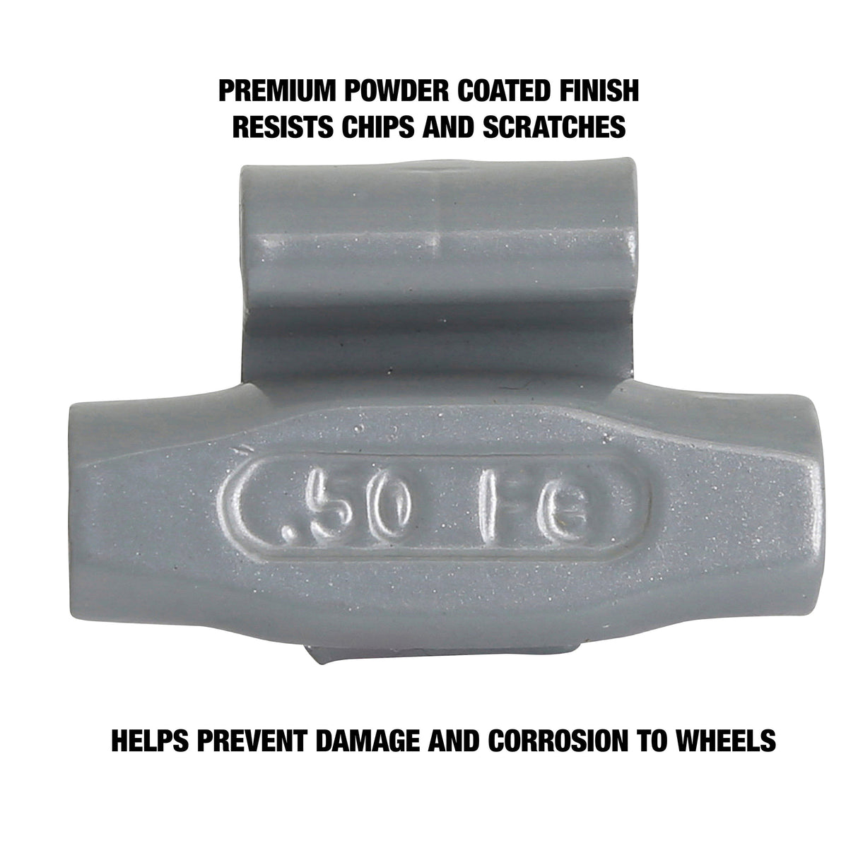 OEMTOOLS 23241 0.50 Oz. T Style Steel Wheel Weight - 1 Box of 25 Additional Image 3