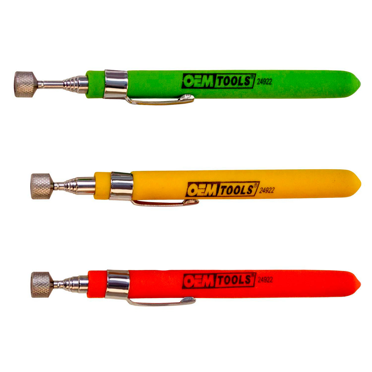 OEMTOOLS 24922 Neon Pocket Telescoping Magnetic Pick-Up Tool Main Image