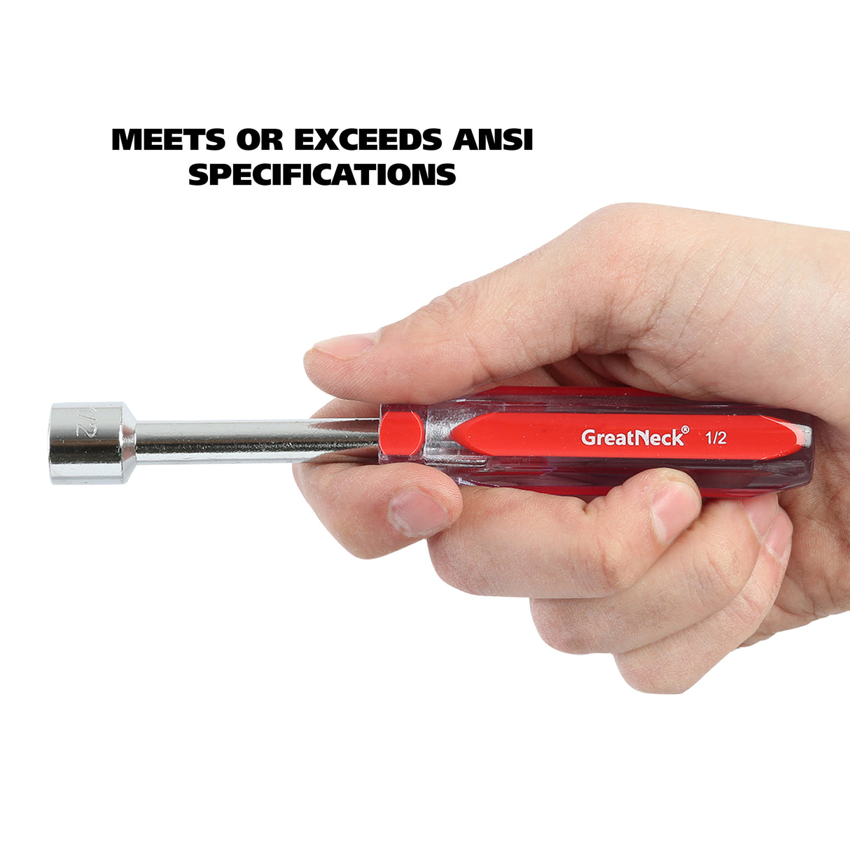 GreatNeck ND72 Professional Nut Driver Set (7 Piece SAE) Additional Image 4