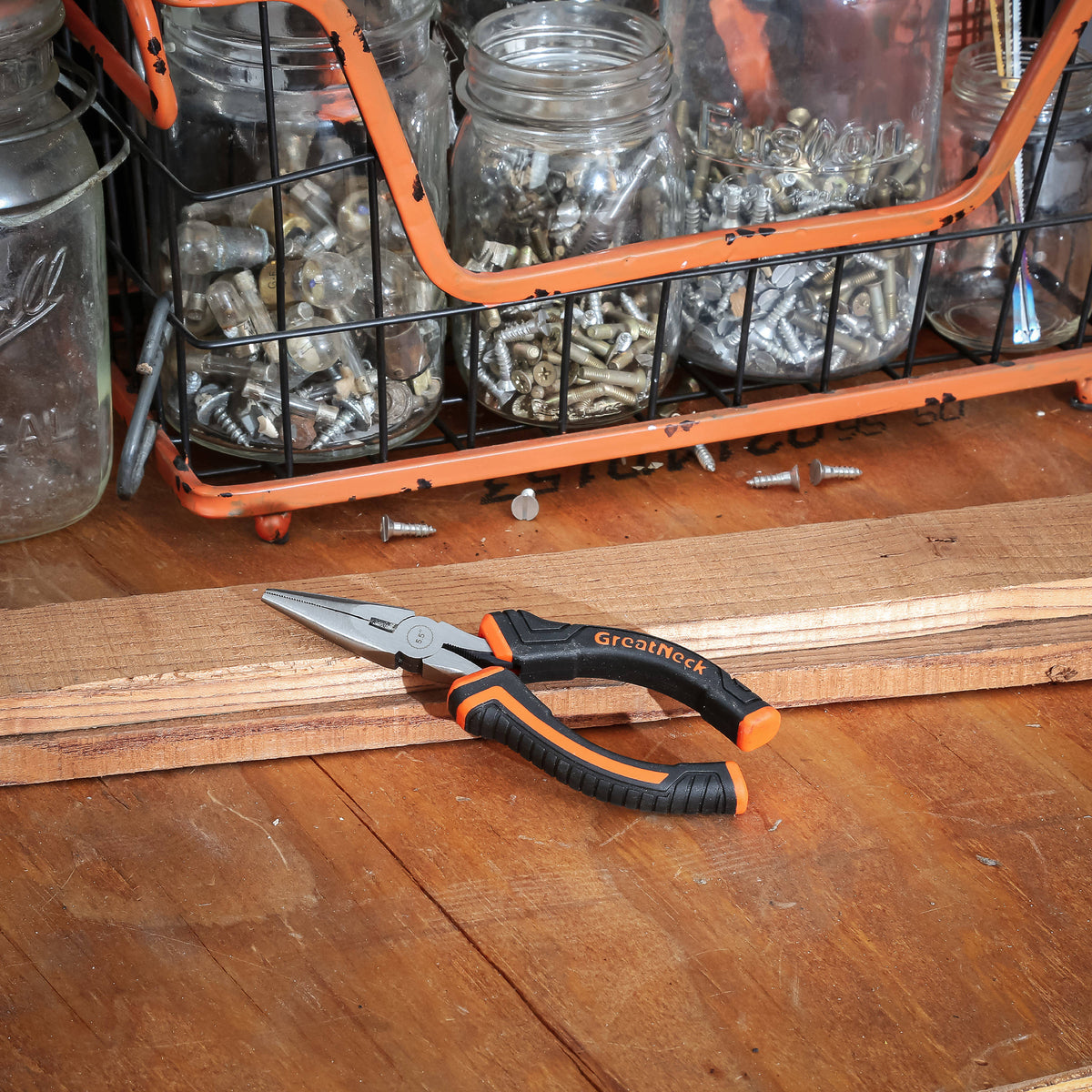 GreatNeck LN55C Long Nose Pliers (5-1/2 Inch) Additional Image 6