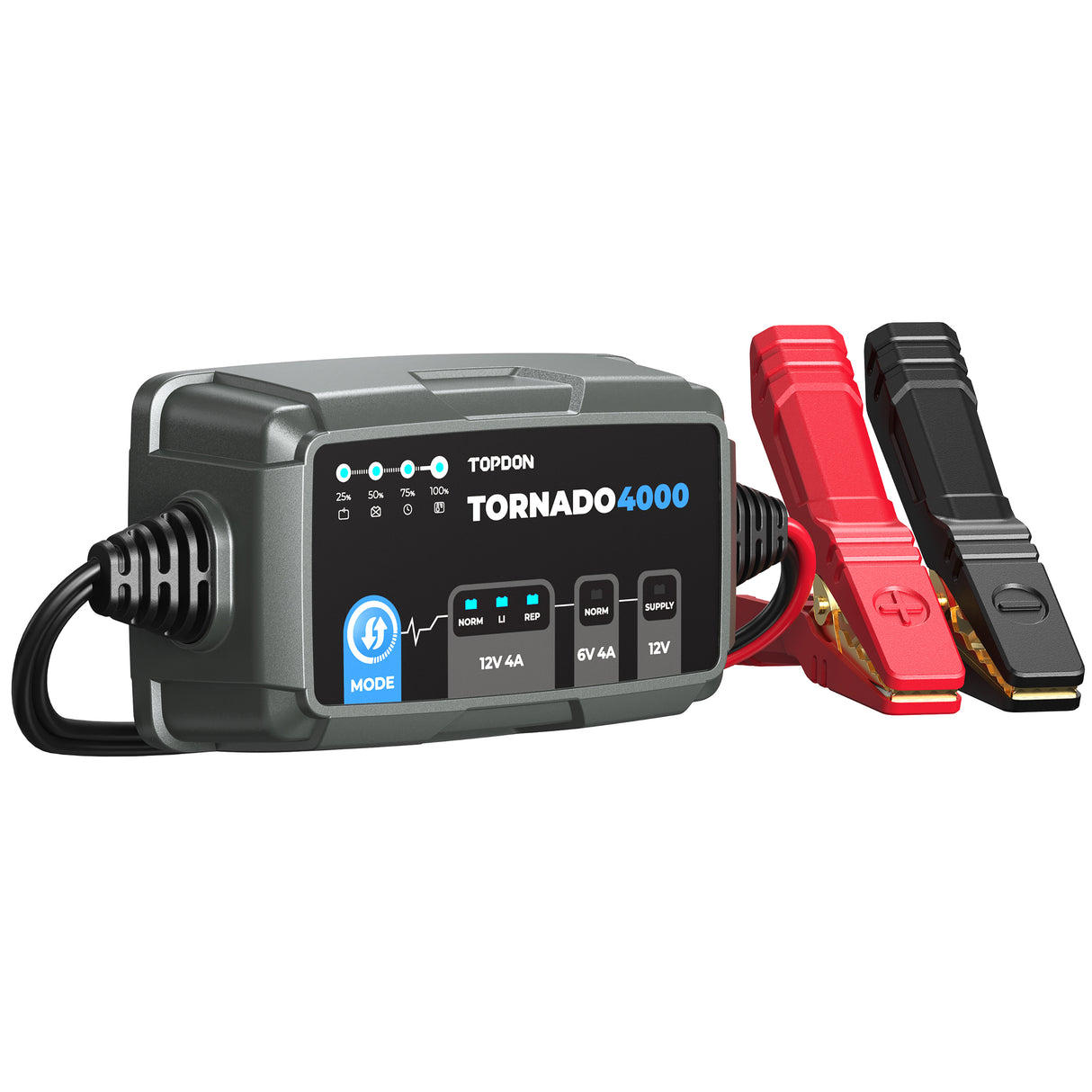 TopDon T4000C 4A Smart Battery Charger Additional Image 2
