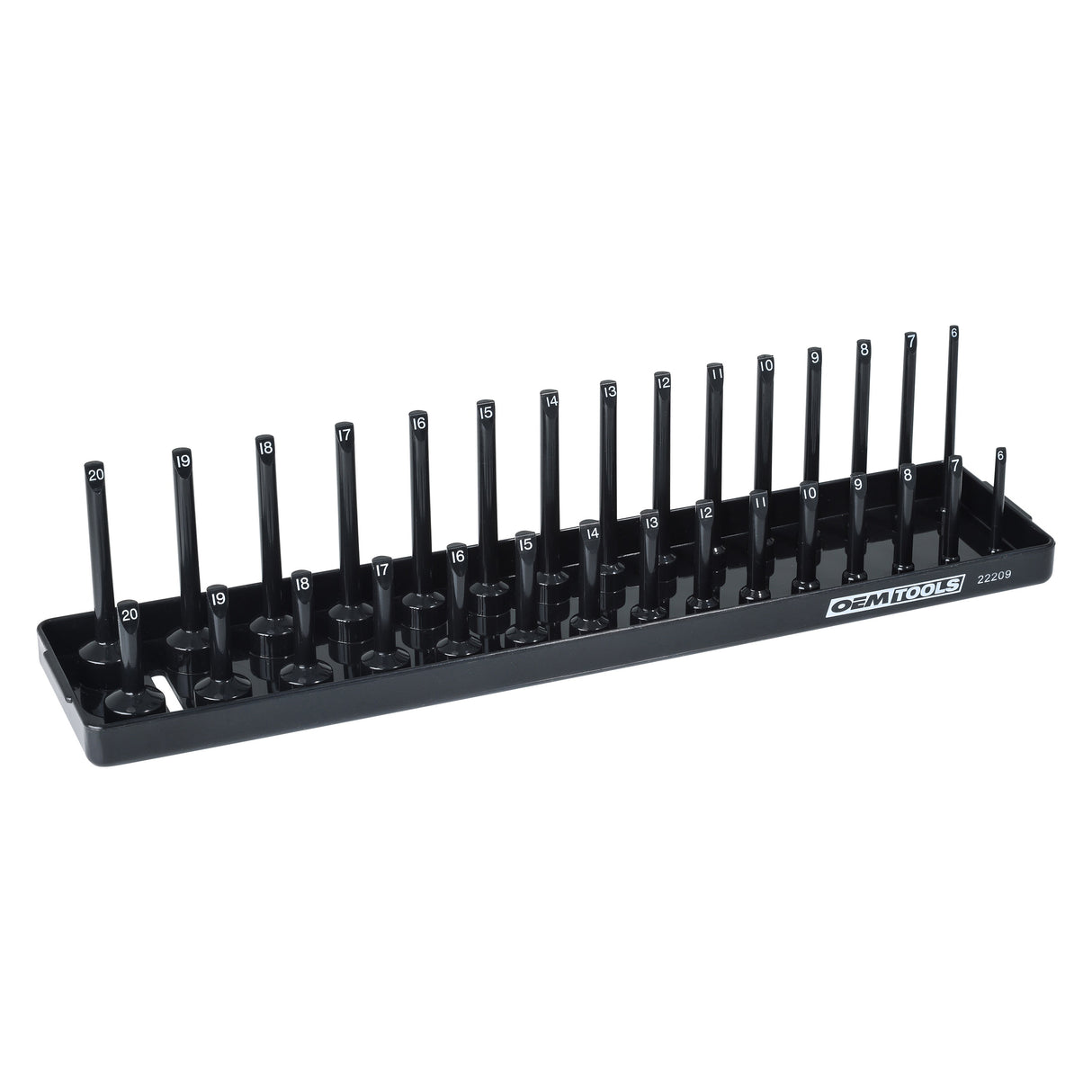 OEMTOOLS 22209 3/8in. Drive Socket Tray (Metric) Main Image