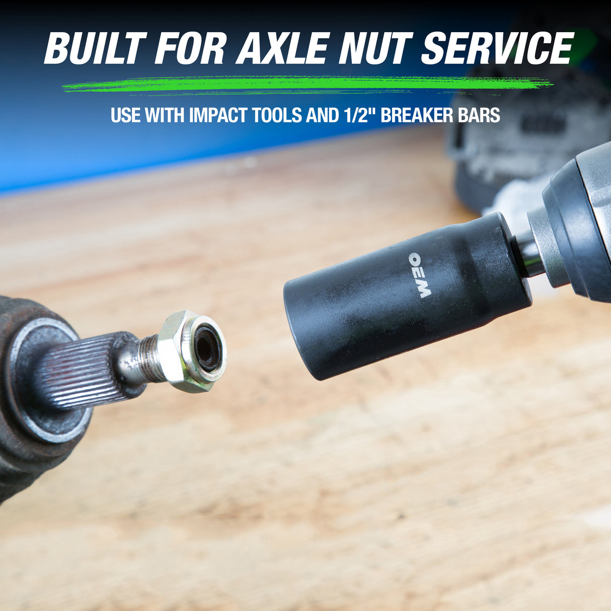 OEMTOOLS 37320 6 Pt. Axle Nut Socket Set Additional Image 4