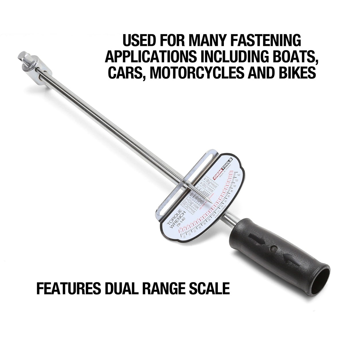 OEMTOOLS 79-140 1/2in. Drive Torque Wrench Additional Image 4