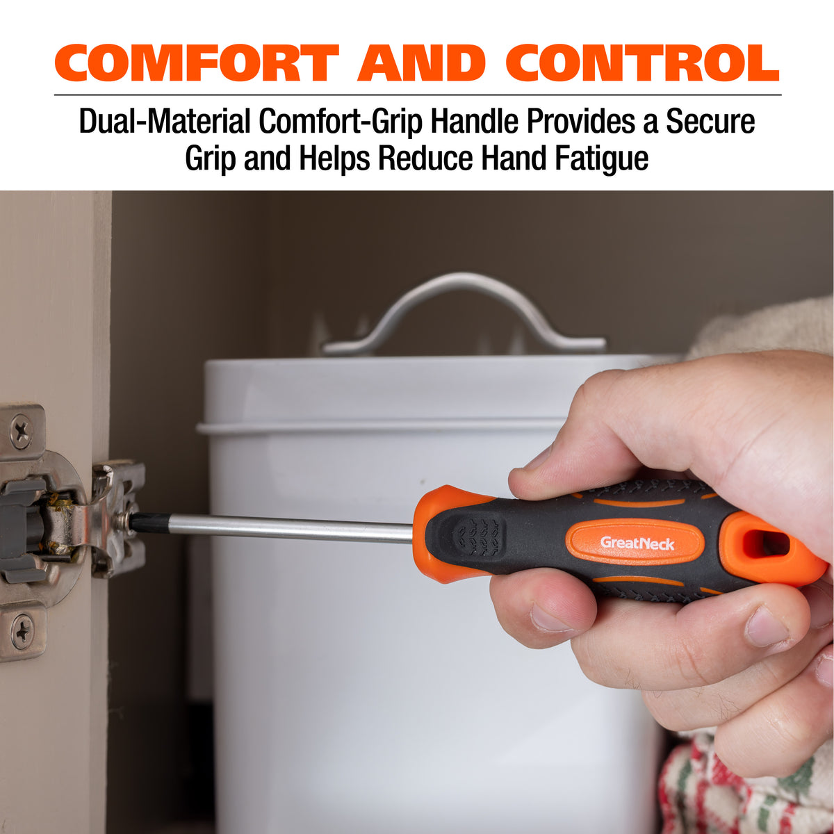 GreatNeck 21827 #0 x 2.5in. Phillips Screwdriver Additional Image 1