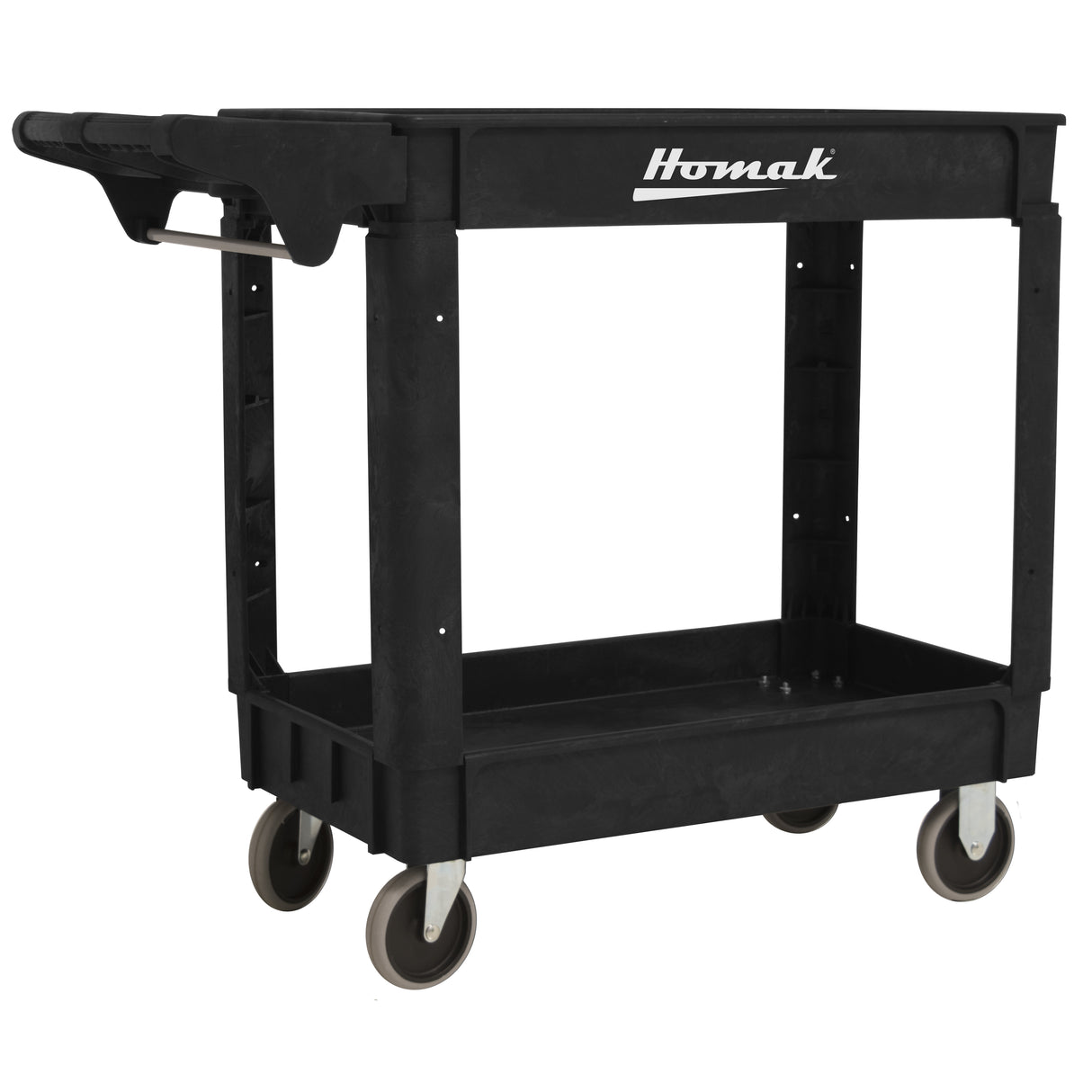 Homak HOMPP06039021 30in. 2 Shelf Utility Cart Main Image