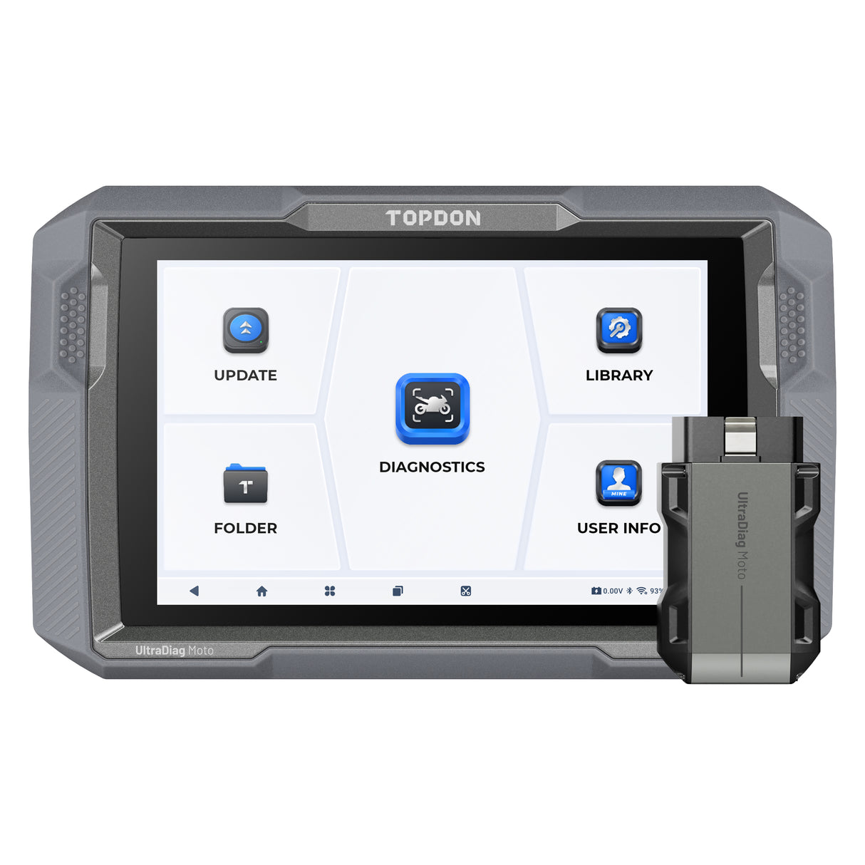 TOPDON UDMOTO 8in. Wireless Motorcycle Diagnostic Tool Main Image