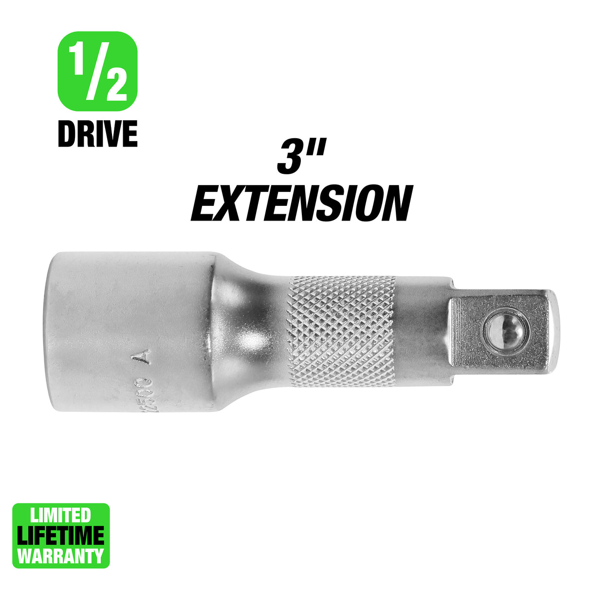 OEMTOOLS 22500 3 Inch 1/2in. Drive Extension Additional Image 1