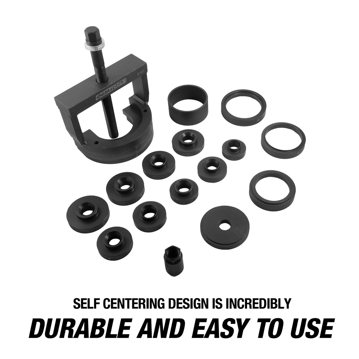 OEMTOOLS 27213 Master Wheel Hub and Bearing Remover and Installer Kit Additional Image 4