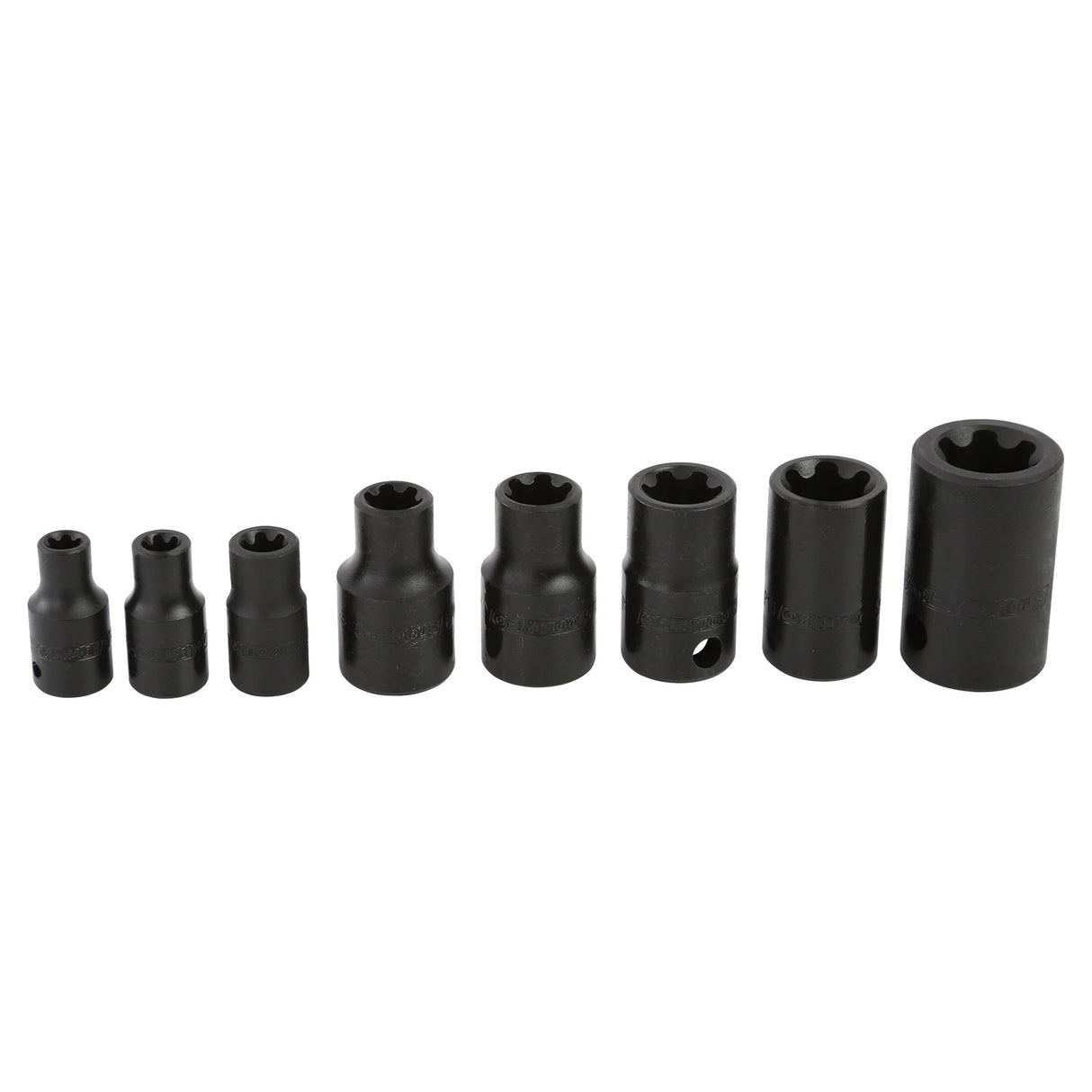 OEMTOOLS 25455 8 Piece 3/8in. Drive External Impact Star Plus Socket Set Additional Image 4