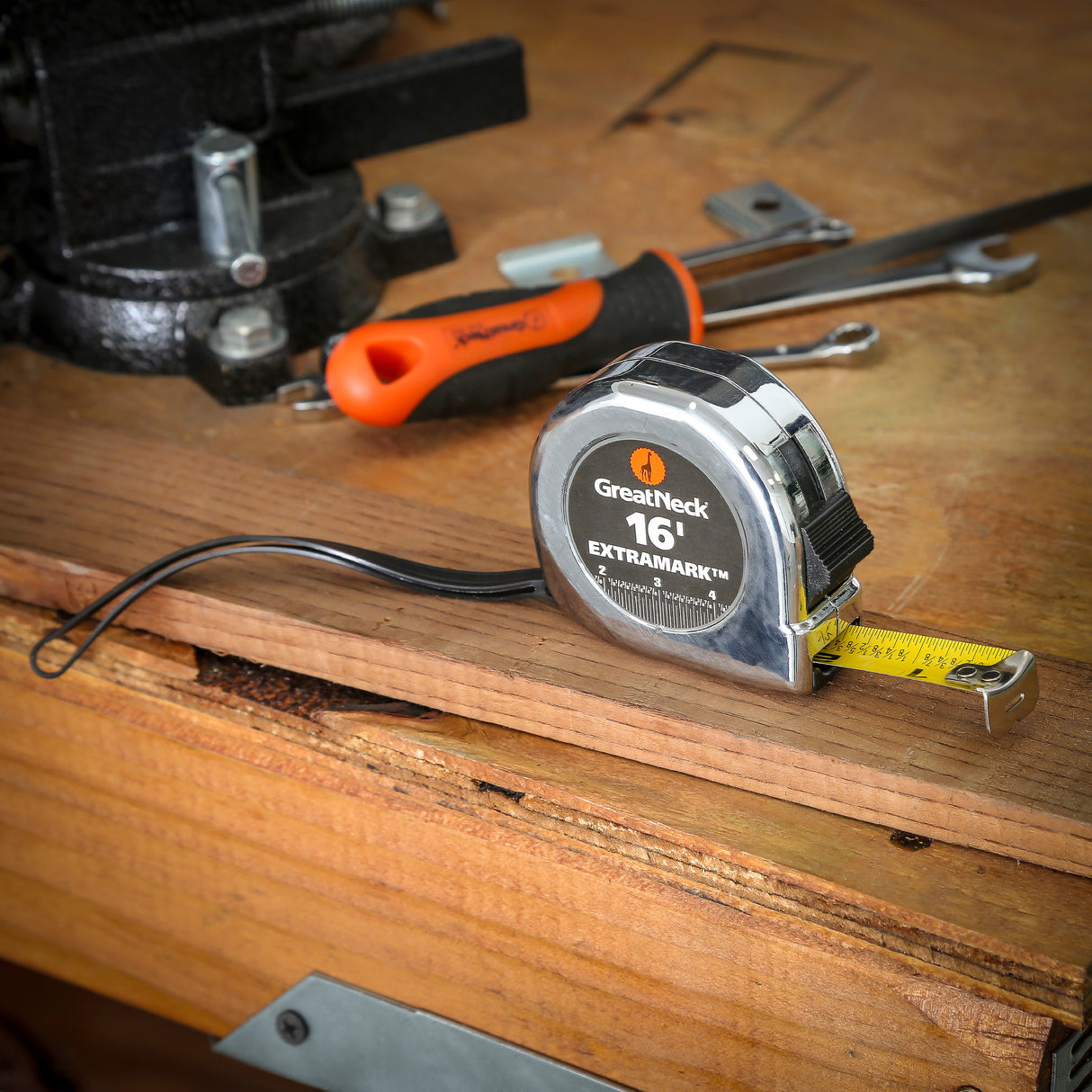 GreatNeck C325I ExtraMark™ Chrome Tape Measure (16 Ft. x 3/4 Inch) Additional Image 7