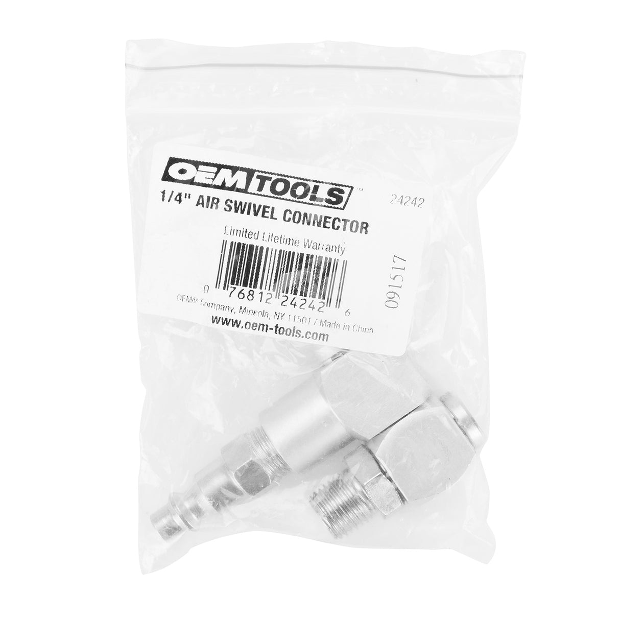 OEMTOOLS 24242 1/4in. Air Swivel Connector Additional Image 2
