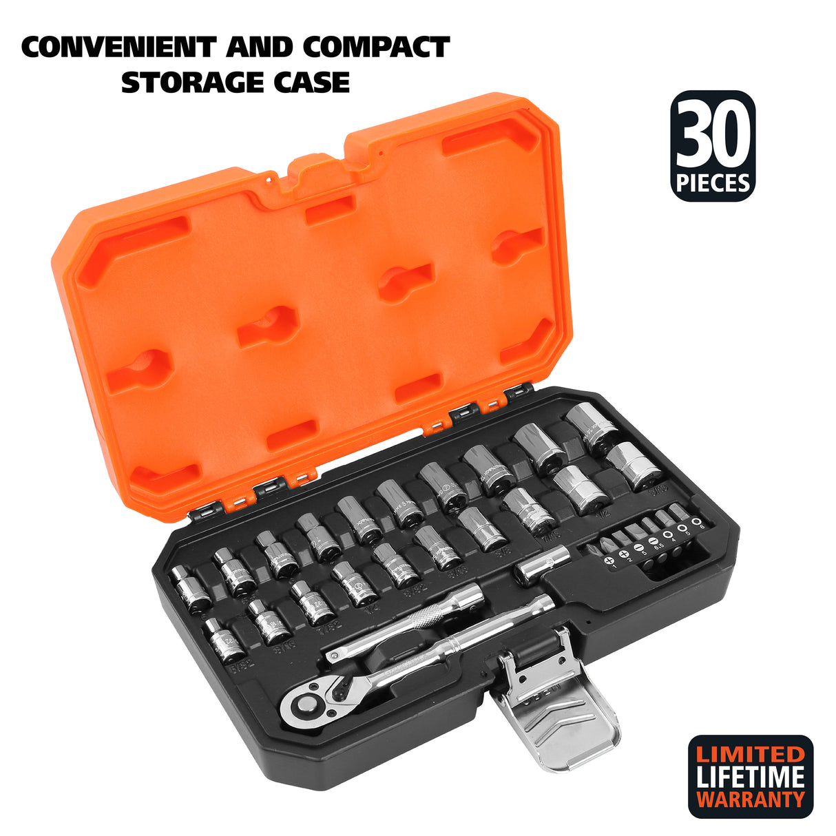 GreatNeck 73803 Mechanics Tool Set Additional Image 1