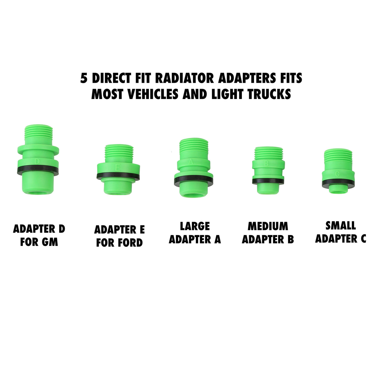 OEMTOOLS 87007 No Spill Coolant Filling Funnel Kit Additional Image 2