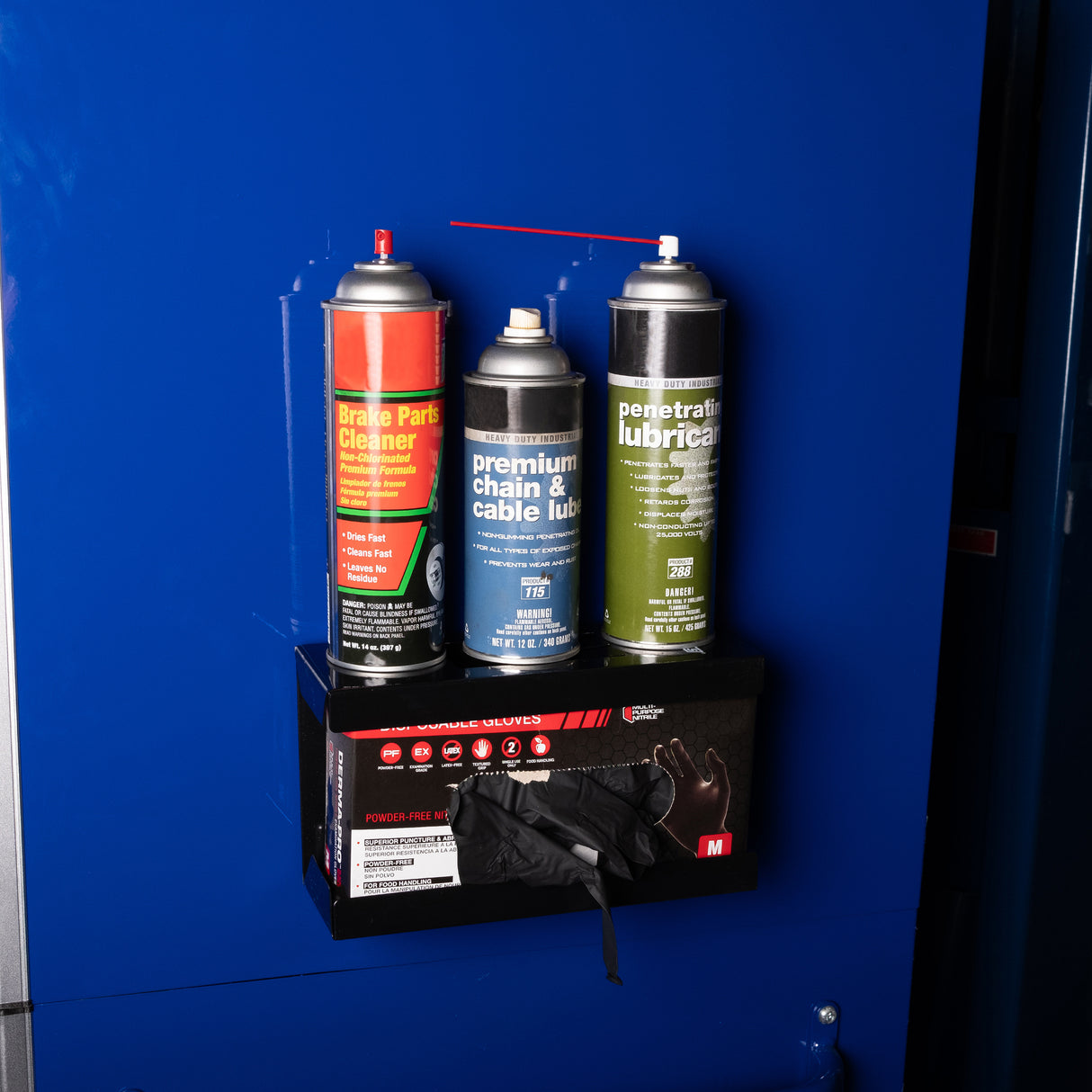 OEMTOOLS 23125 Magnetic Glove Dispenser - Black Additional Image 5