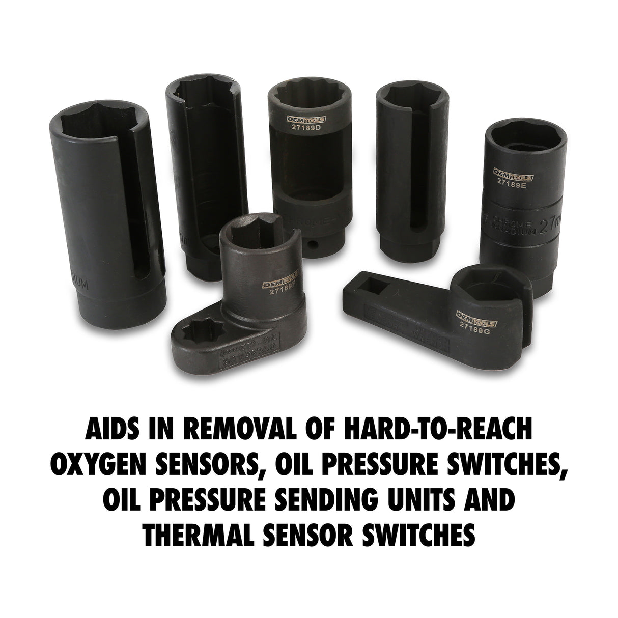 OEMTOOLS 27189 7 Piece Specialty Switch Socket Set Additional Image 4