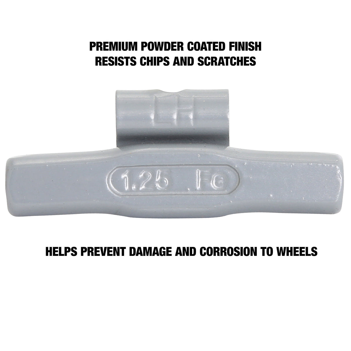 OEMTOOLS 23291 1.25 Oz. LH Style Steel Wheel Weight - 1 Box of 25 Additional Image 3