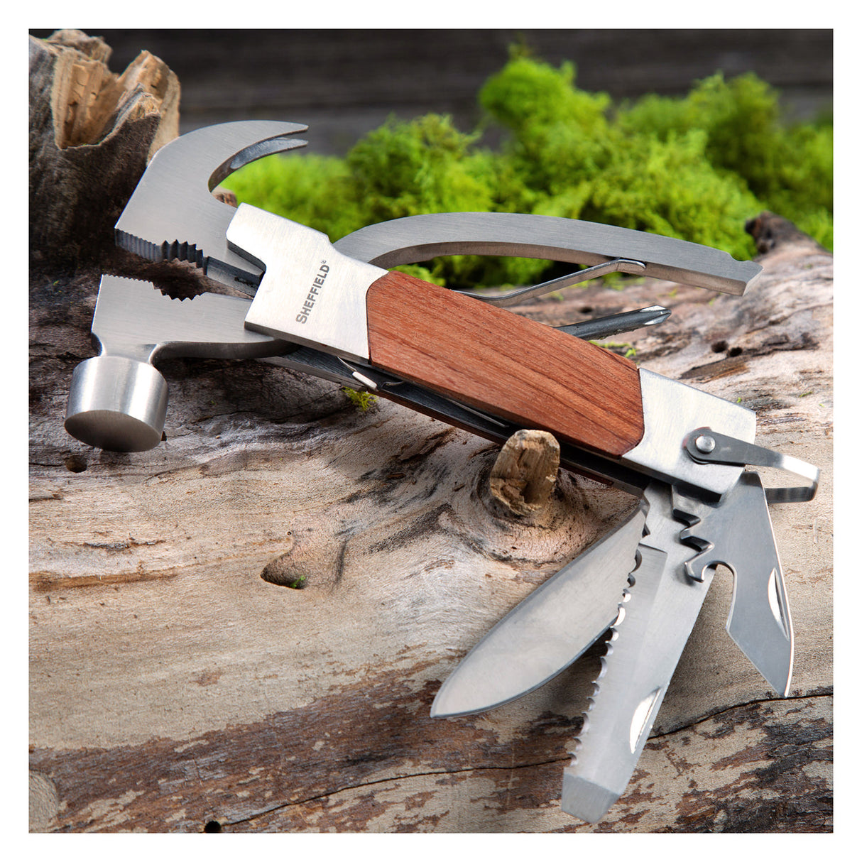 Sheffield 12913 The Hammer 14-in-1 Multi-Tool Additional Image 7