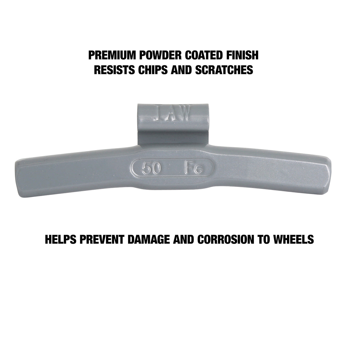 OEMTOOLS 23297 50 gm. IW Style Steel Wheel Weight- 1 Box of 25 Additional Image 3