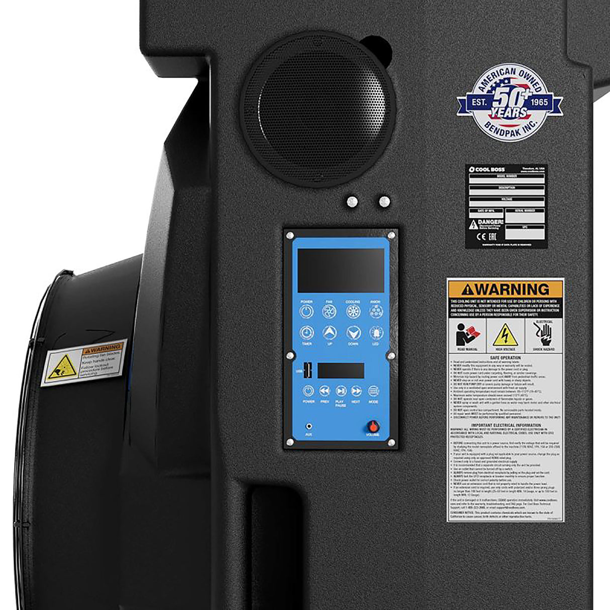 Cool Boss CB-36L 36in. Diameter Evap Cooler (5150153) Additional Image 4
