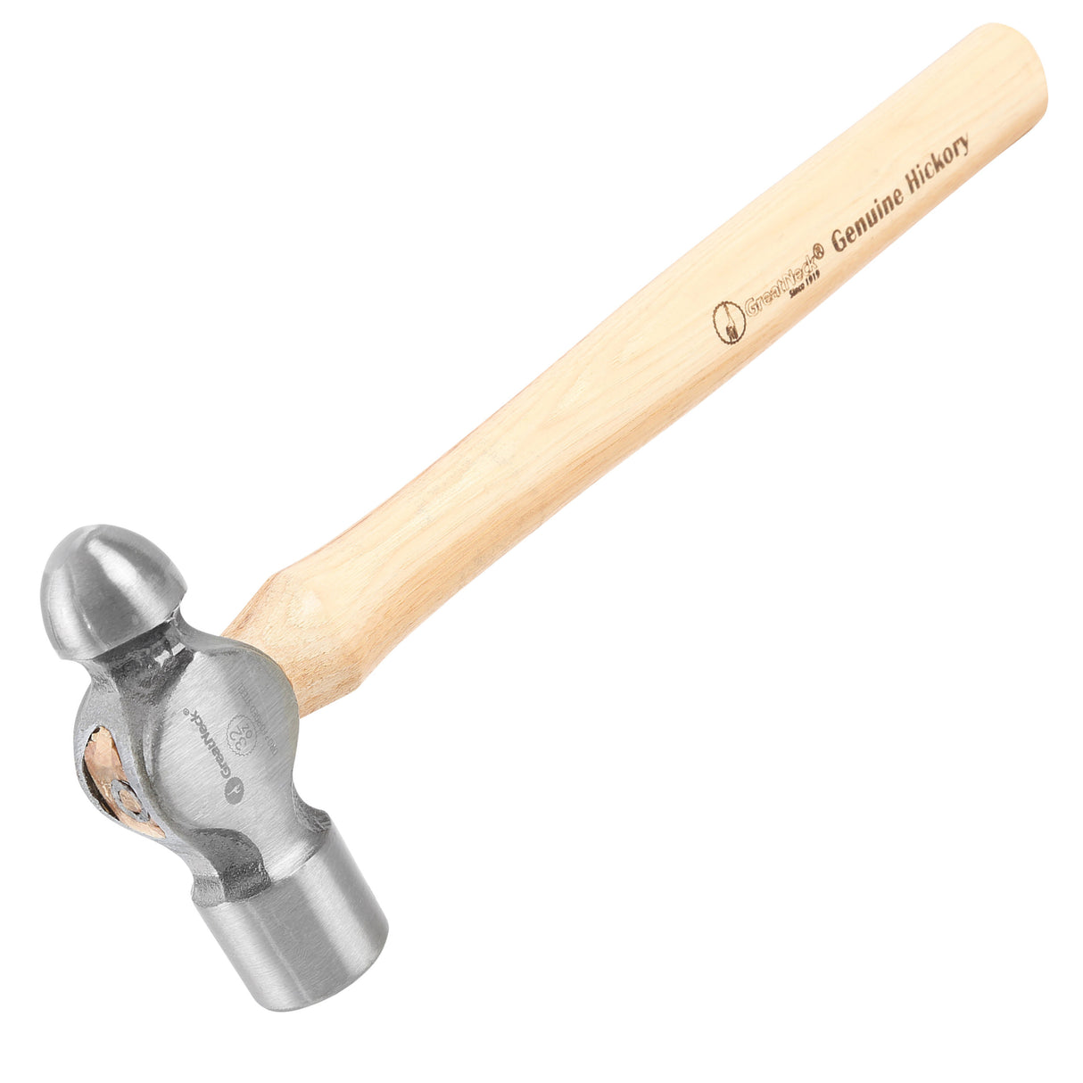 GreatNeck BP32 Ball Peen Hammer (32 Oz.) with Hickory Handle Main Image