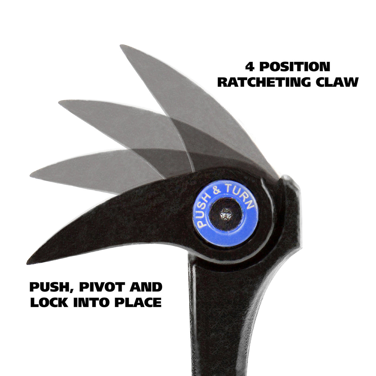 GreatNeck 70012 8 Inch Multi-Function Nail Puller and Pry Bar Additional Image 4