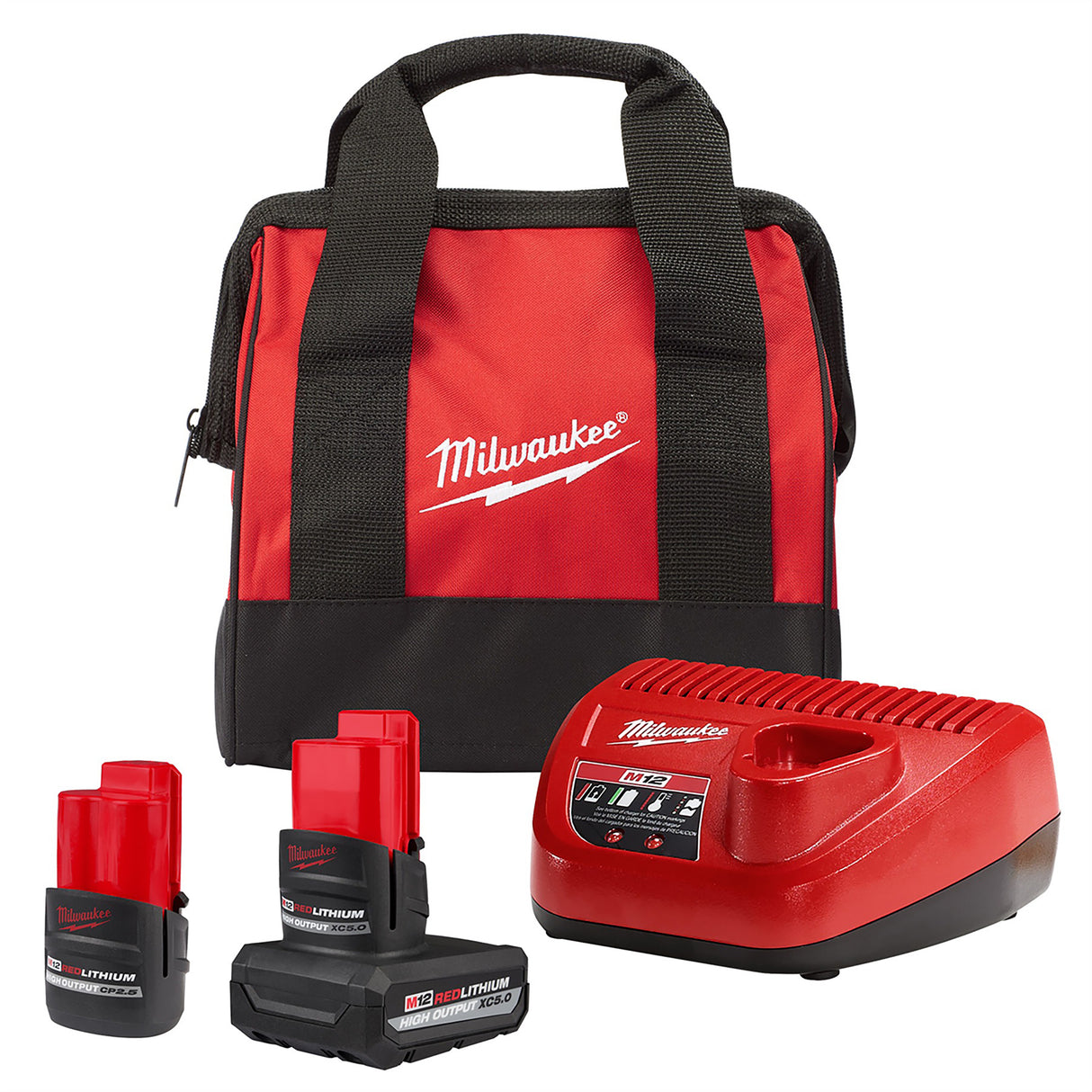 Milwaukee 48-59-2425P M12 Redlithium High Output Starter Kit Main Image