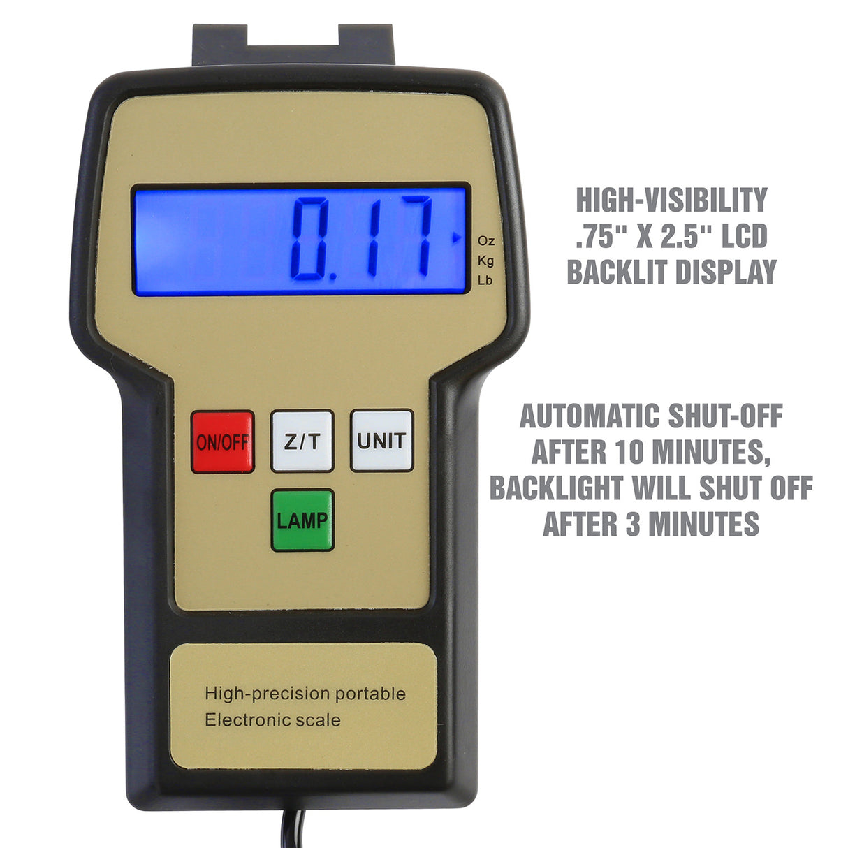 OEMTOOLS 24560 Digital Refrigerant Scale (240 Lb. Capacity) Additional Image 4