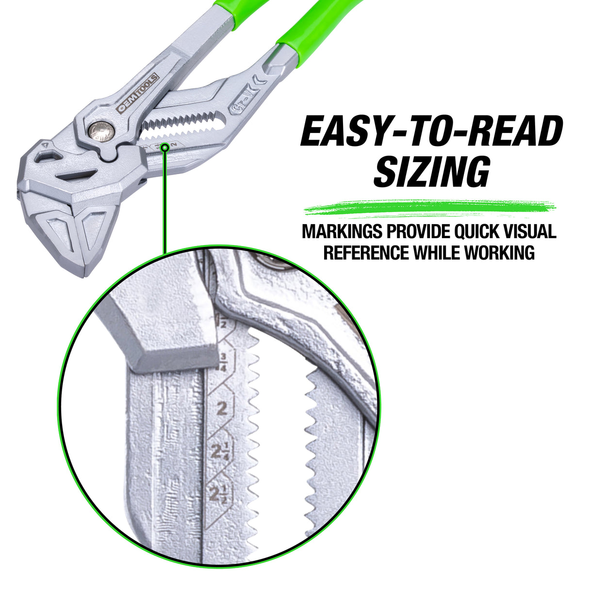 OEMTOOLS 22674 12in. Pliers Wrench Additional Image 7