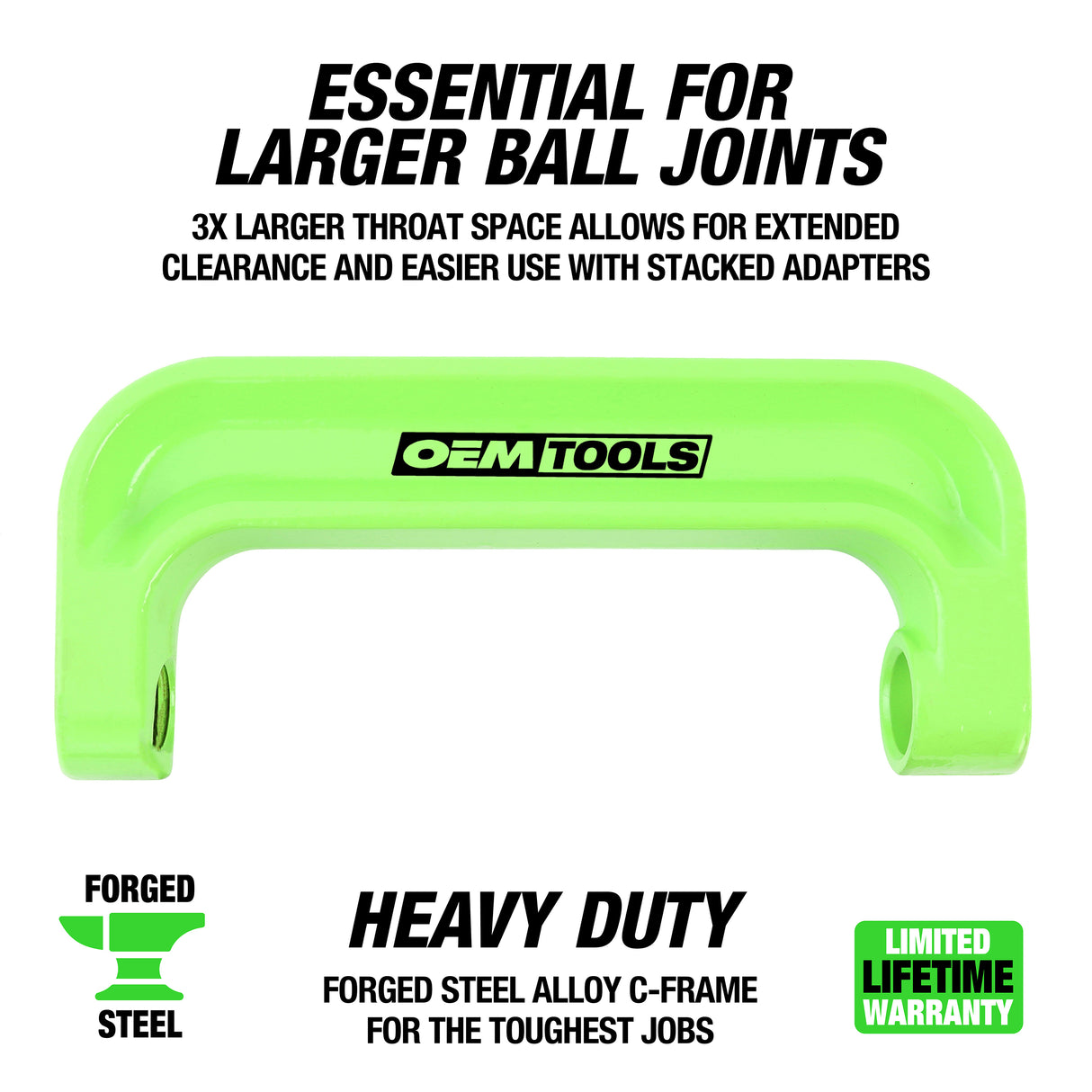 OEMTOOLS 25105 XL C-Frame Ball Joint Press Kit Additional Image 5