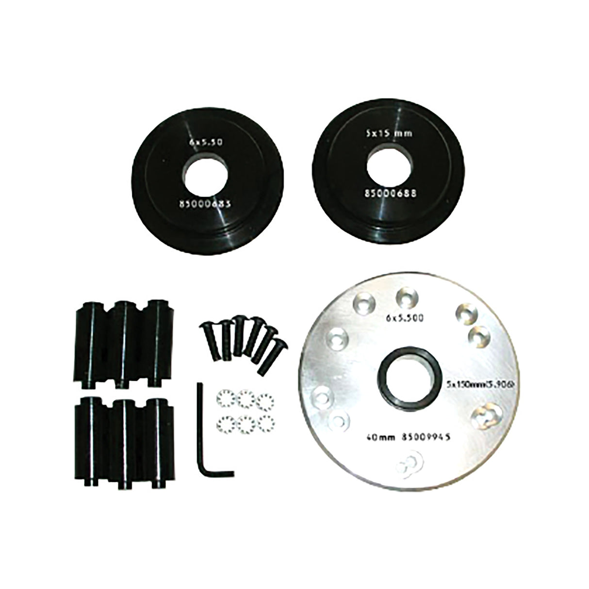 Hennessy AMM85009945 Toyota Tacoma Finger Plate Main Image