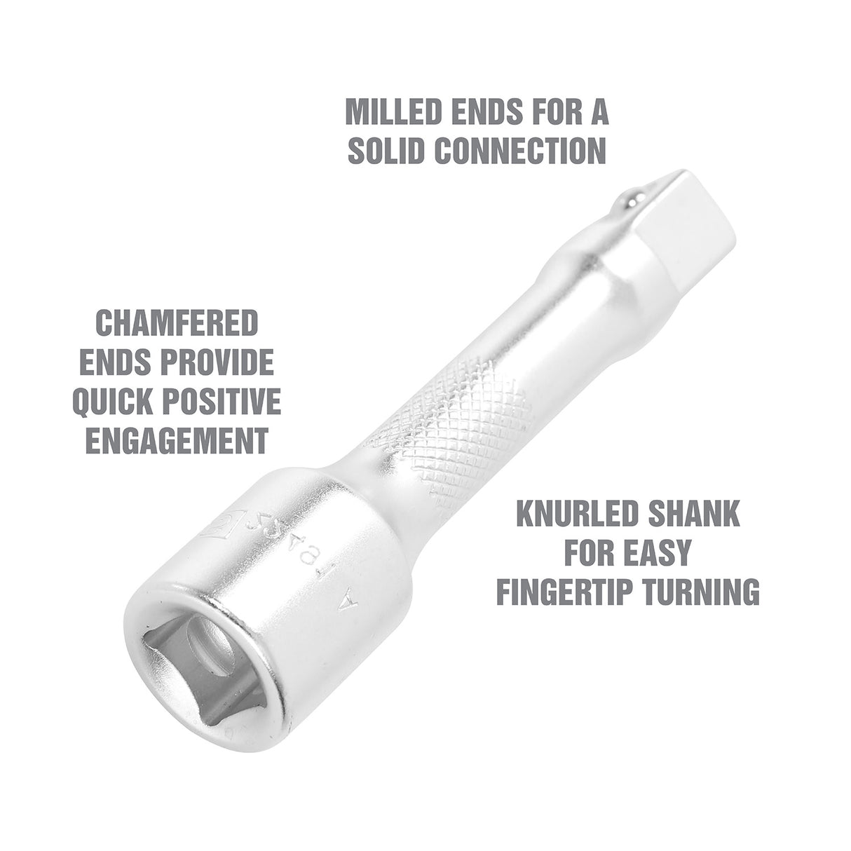 OEMTOOLS 22491 3/8 Inch Drive Extension (3 Inch) Additional Image 3