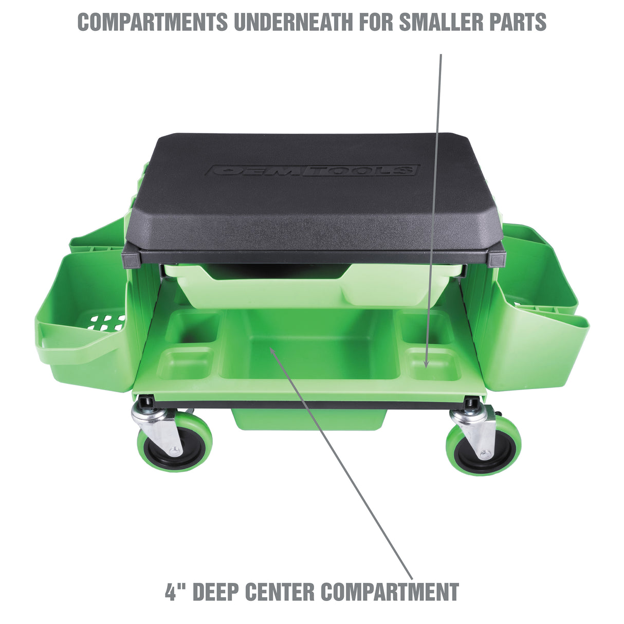 OEMTOOLS 24987 Sidekick Creeper Stool Additional Image 2