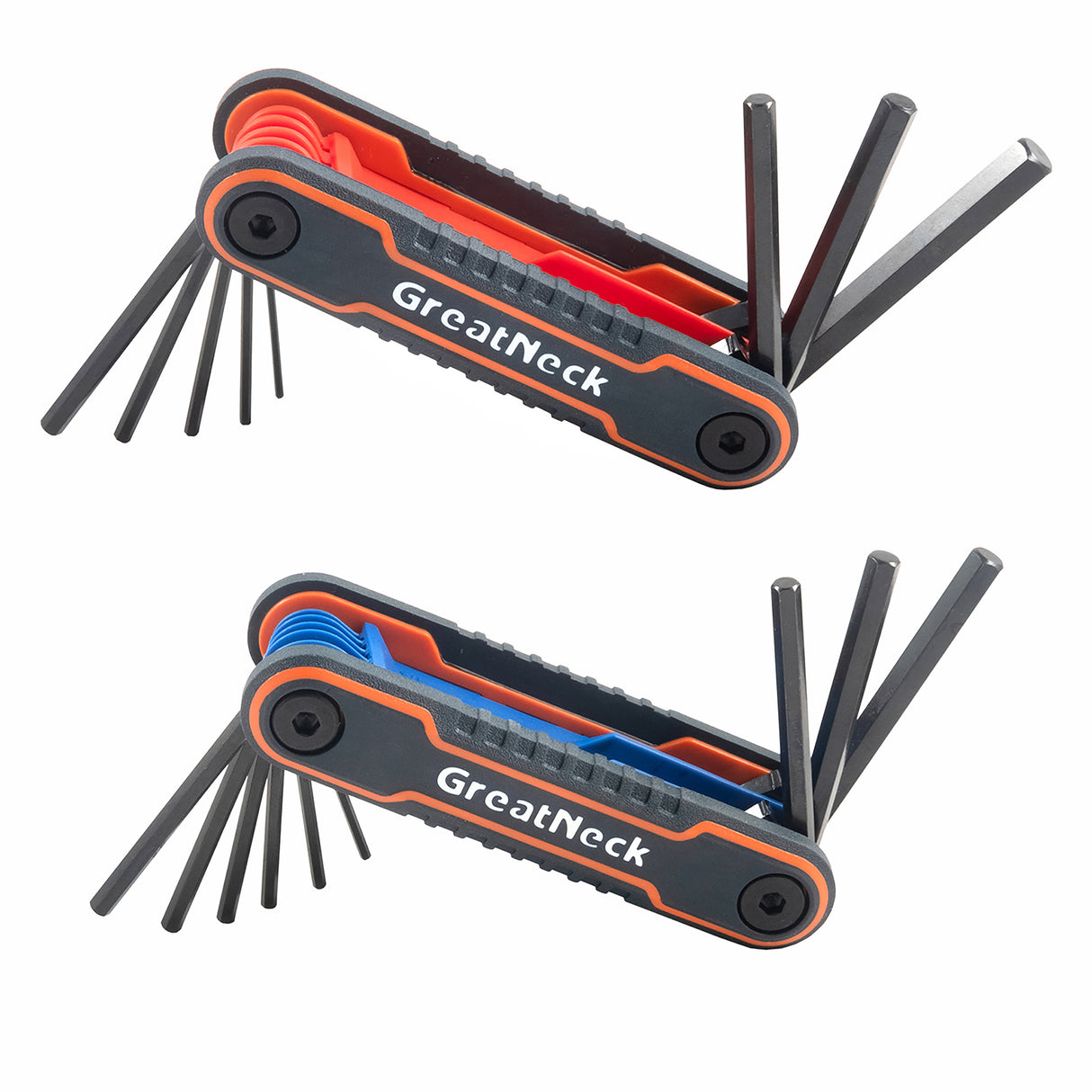 GreatNeck 74205 2-Piece Folding Hex Key Set Main Image