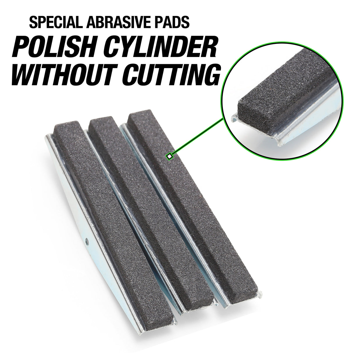 OEMTOOLS 2541C Replacement Stone Set, 3 Piece 4in. Coarse Grit Additional Image 1