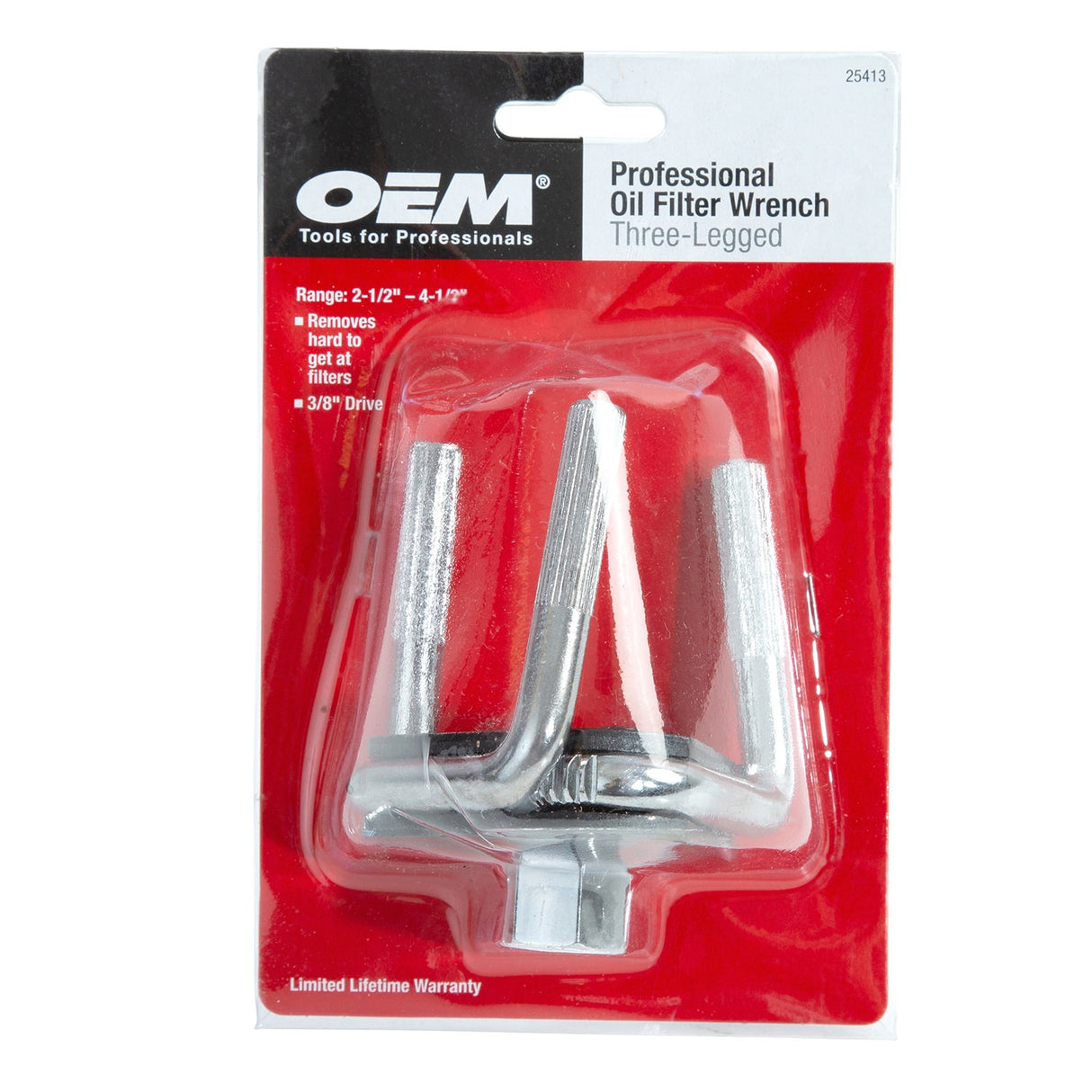 OEMTOOLS 25413 Professional 3-Legged Filter Wrench Additional Image 6
