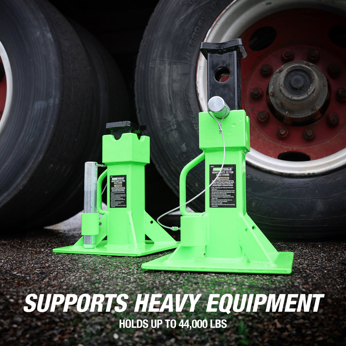 OEMTOOLS 24854 Heavy Duty 22 Ton Axle Stands Additional Image 7