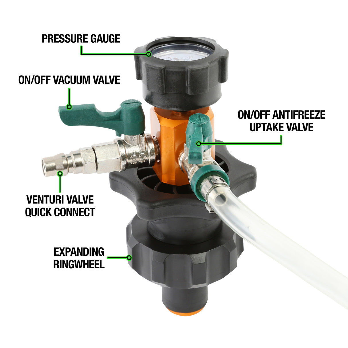 OEMTOOLS 24458 Cooling System Refiller AirEvac Kit Additional Image 1
