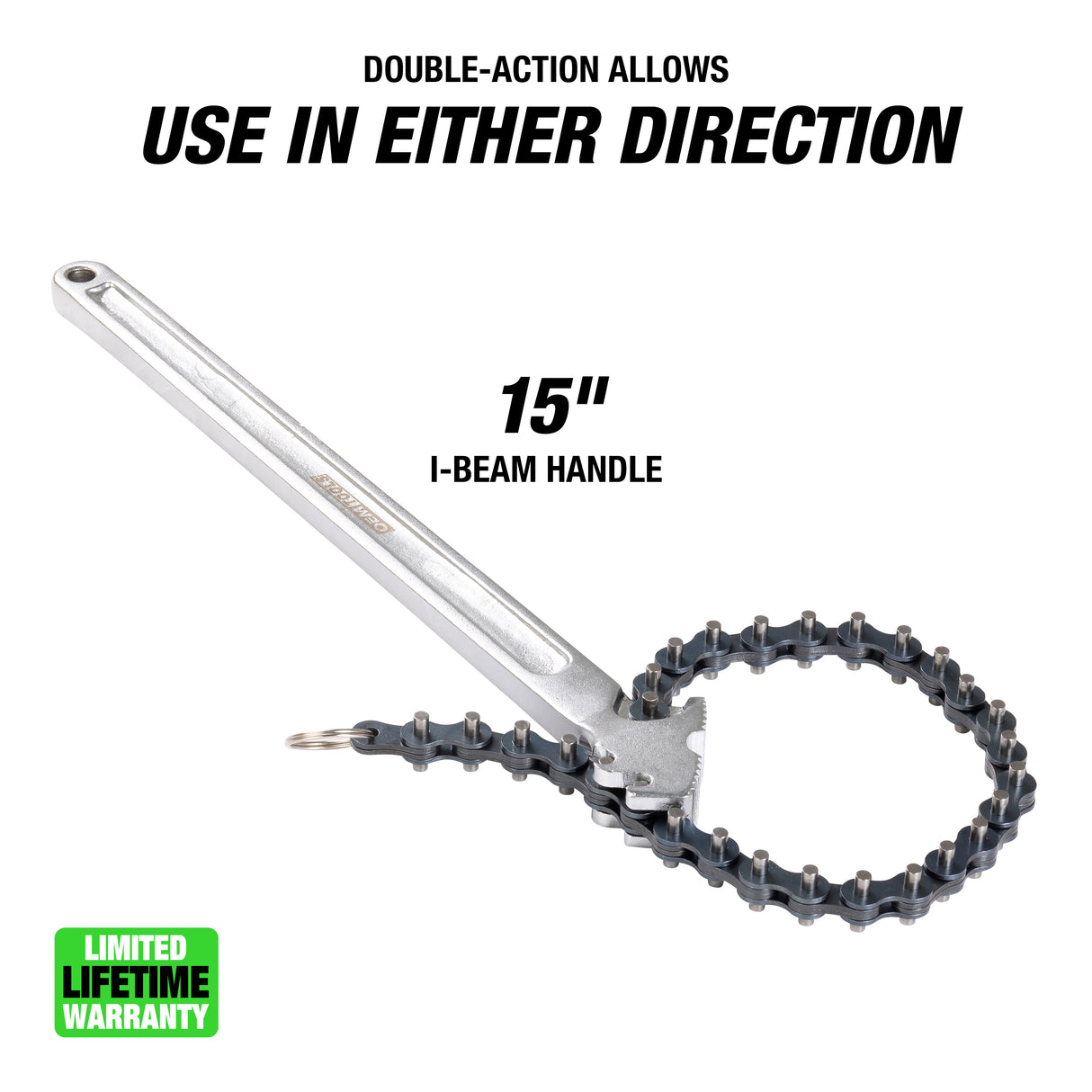OEMTOOLS 22659 Chain Wrench - 6in. Diameter Additional Image 2