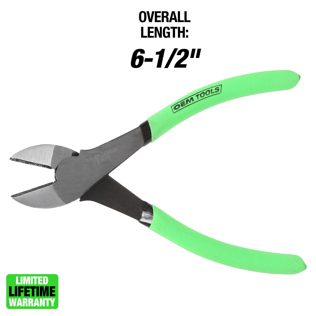 OEMTOOLS 22614 6-1/2in. High Leverage Diagonal Pliers Additional Image 1