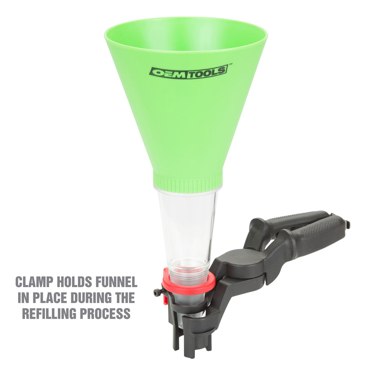 OEMTOOLS 87037 Fast-Clamp Universal Oil Funnel Additional Image 1