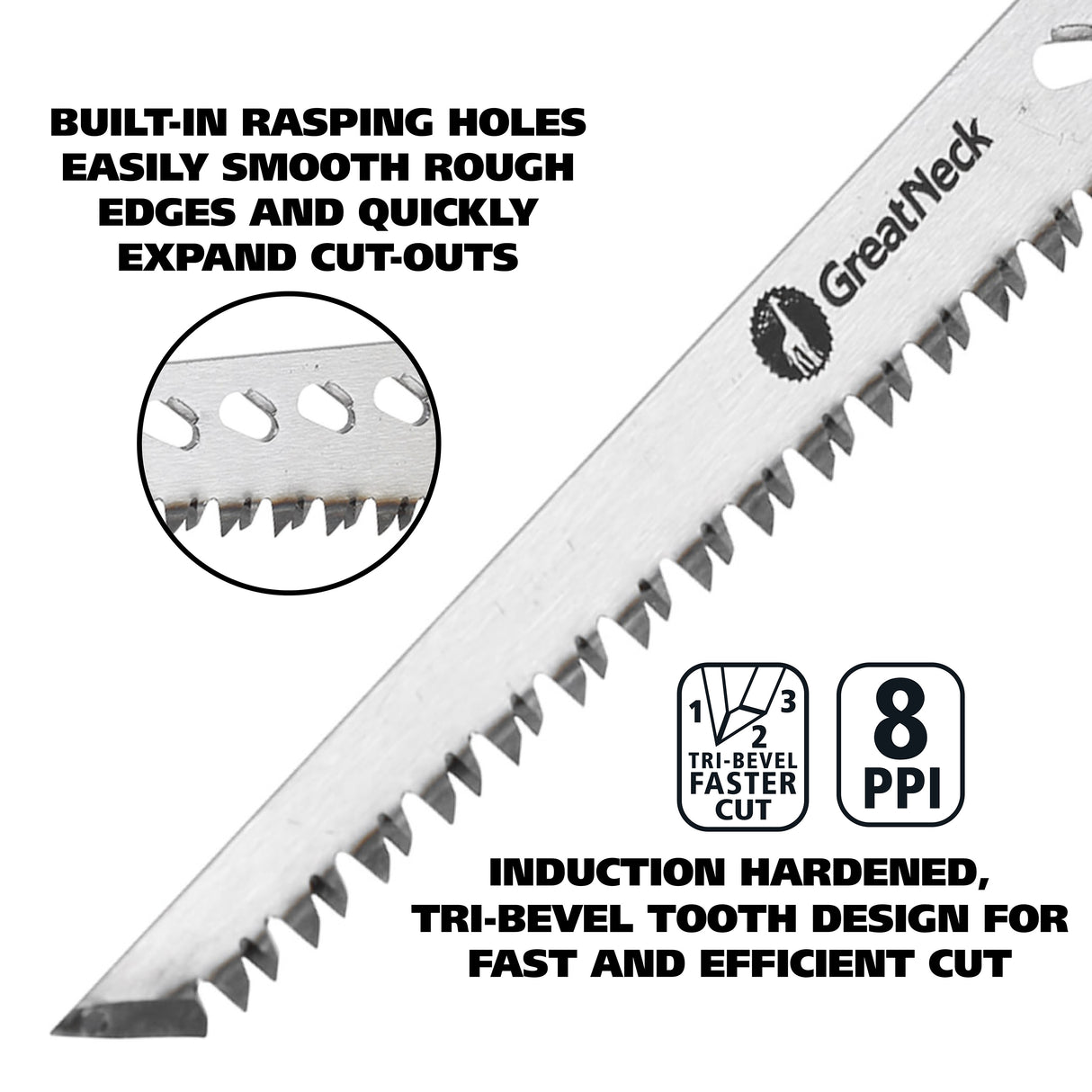 GreatNeck 74026 Rasping Jab Saw Additional Image 3
