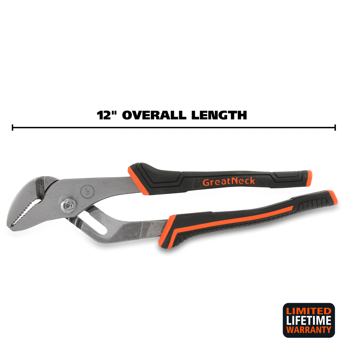 GreatNeck W120C Groove Joint Pliers (12 Inch) Additional Image 1
