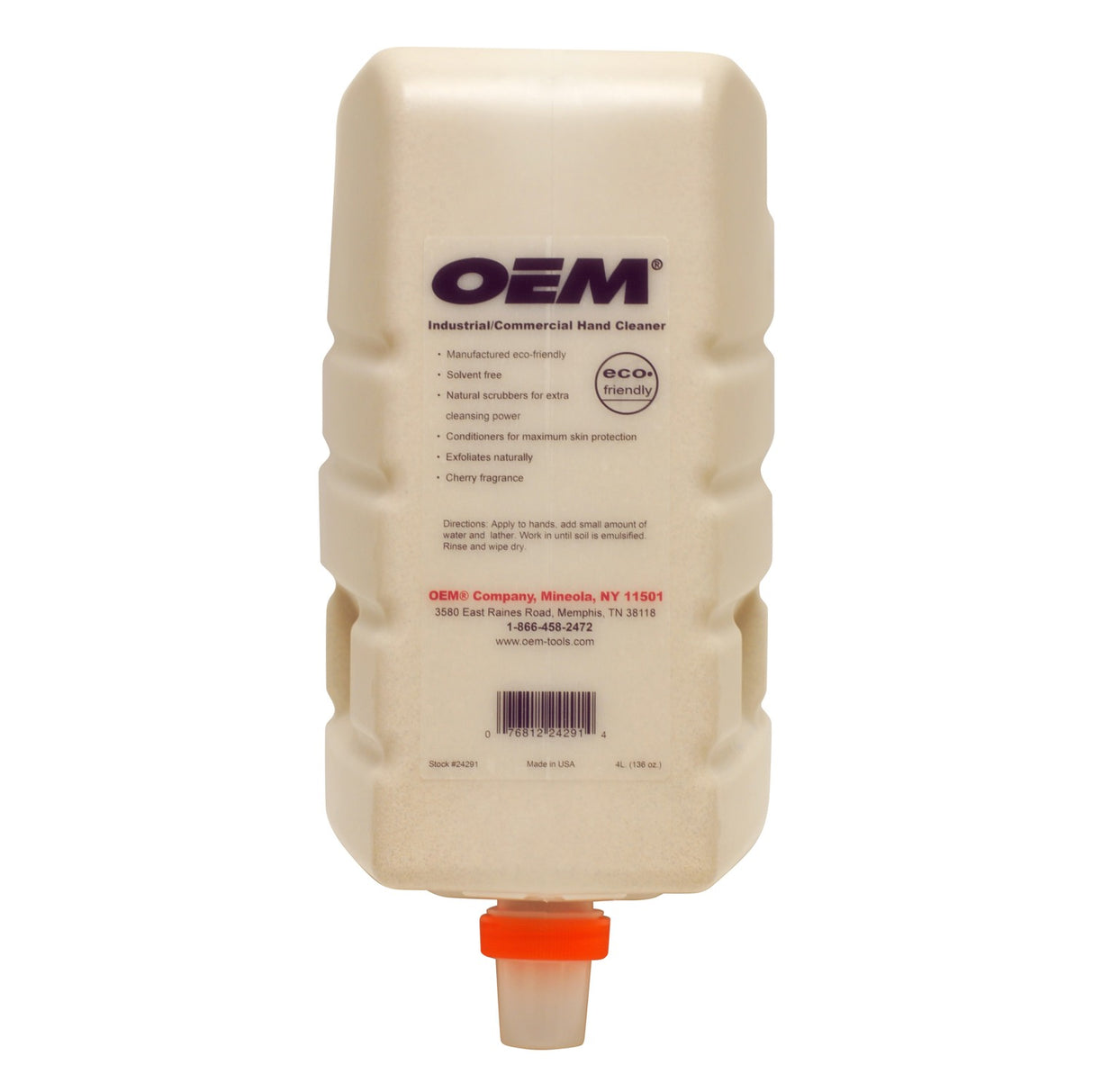 OEMTOOLS 24291 4 Liter Hand Cleaner Refill Bottle Main Image